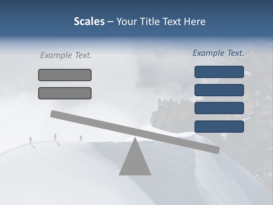 Trekking Goal Shoes PowerPoint Template