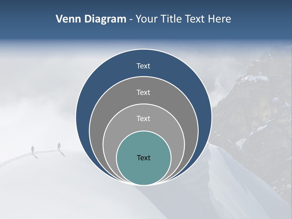Trekking Goal Shoes PowerPoint Template