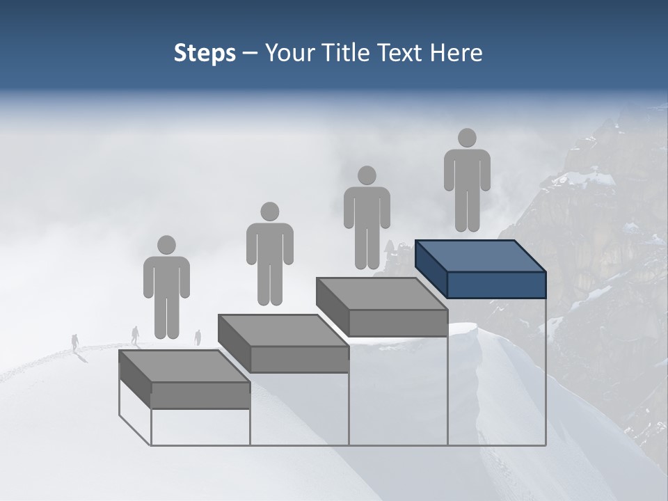 Trekking Goal Shoes PowerPoint Template