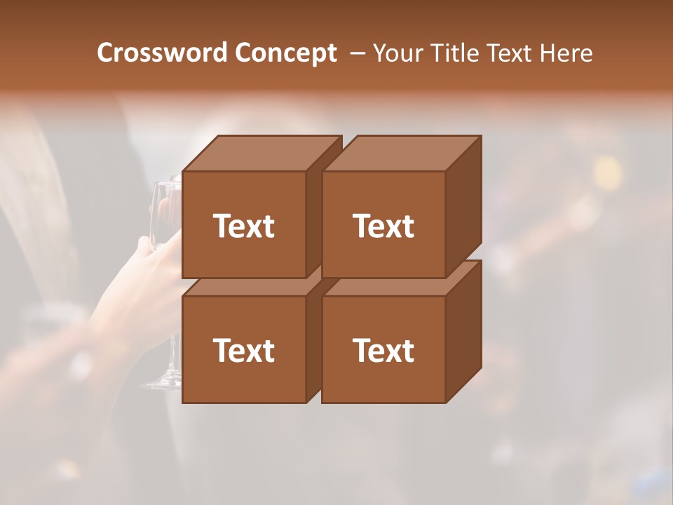 Xmas Table Romance PowerPoint Template