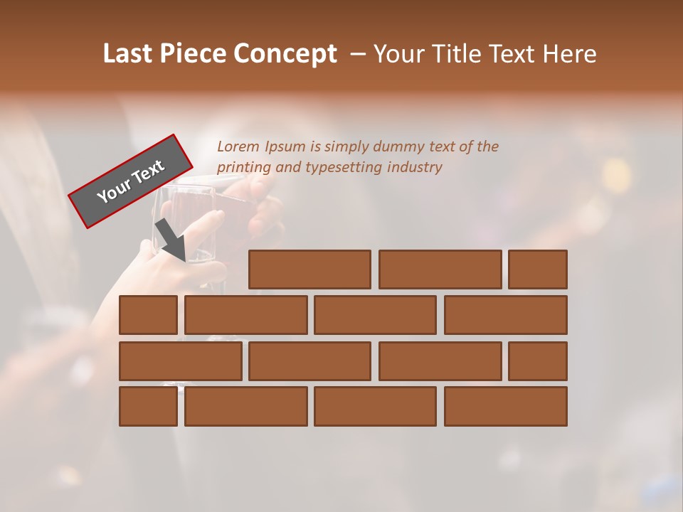 Xmas Table Romance PowerPoint Template