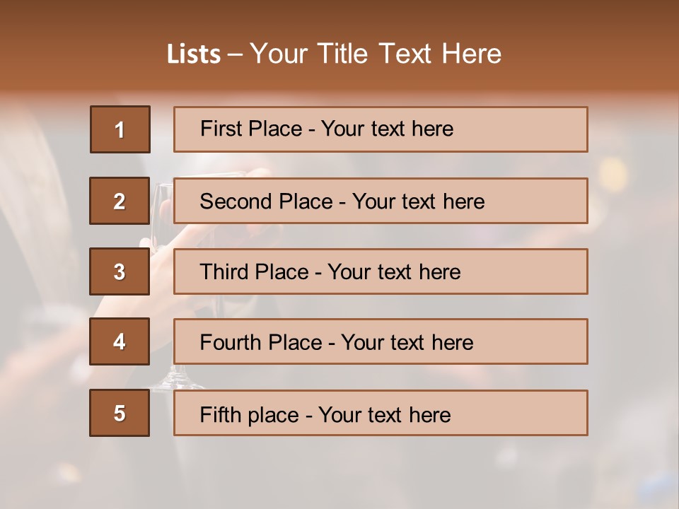 Xmas Table Romance PowerPoint Template