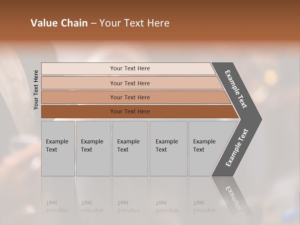 Xmas Table Romance PowerPoint Template