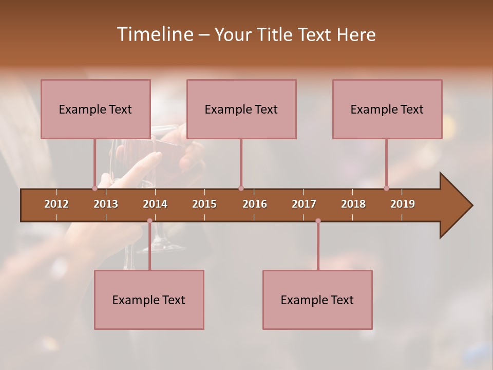 Xmas Table Romance PowerPoint Template