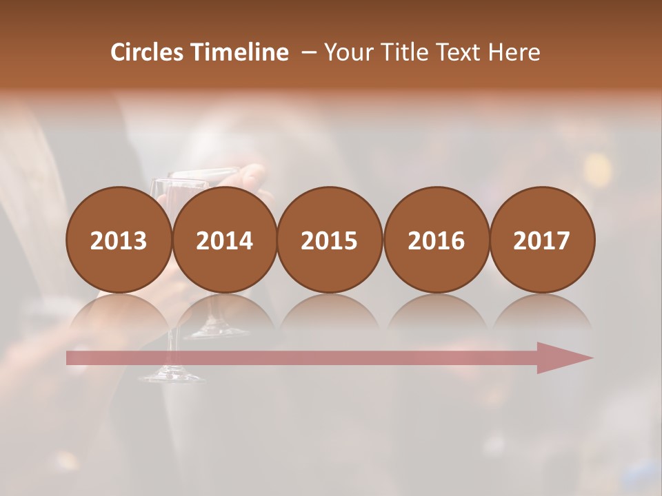 Xmas Table Romance PowerPoint Template