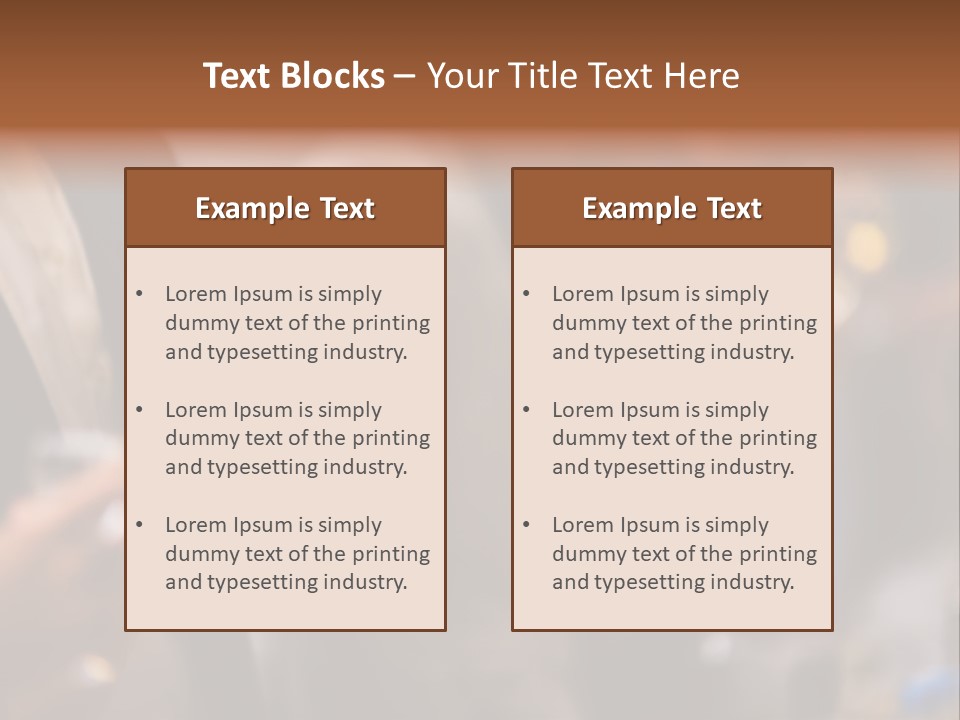 Xmas Table Romance PowerPoint Template