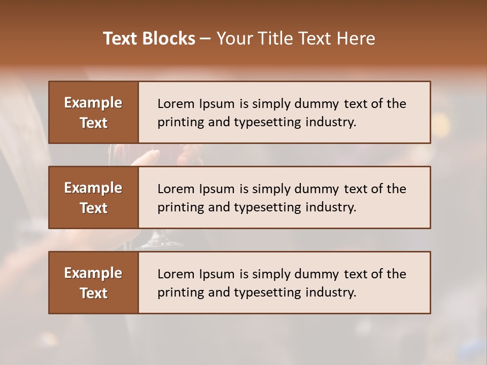 Xmas Table Romance PowerPoint Template