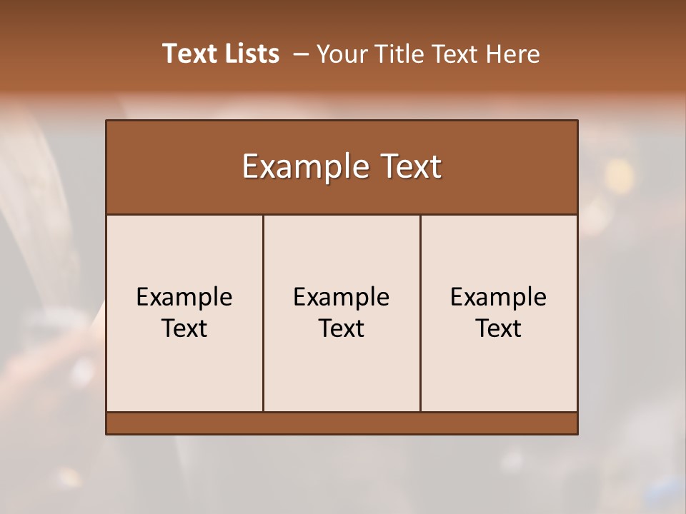Xmas Table Romance PowerPoint Template