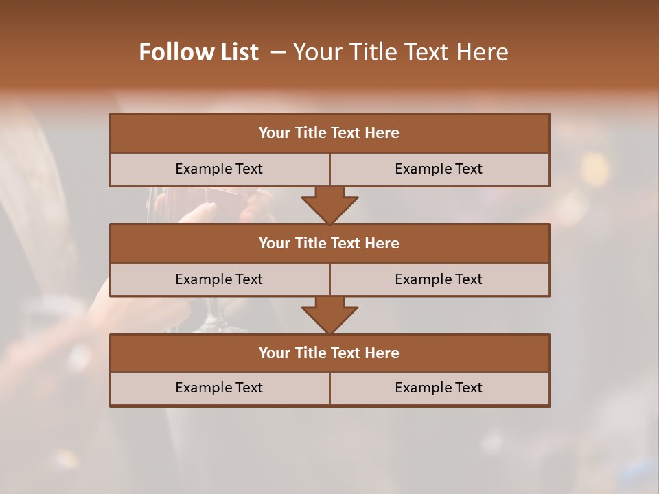 Xmas Table Romance PowerPoint Template