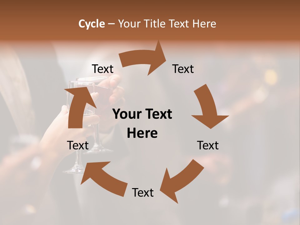 Xmas Table Romance PowerPoint Template