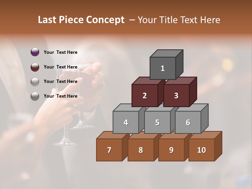 Xmas Table Romance PowerPoint Template