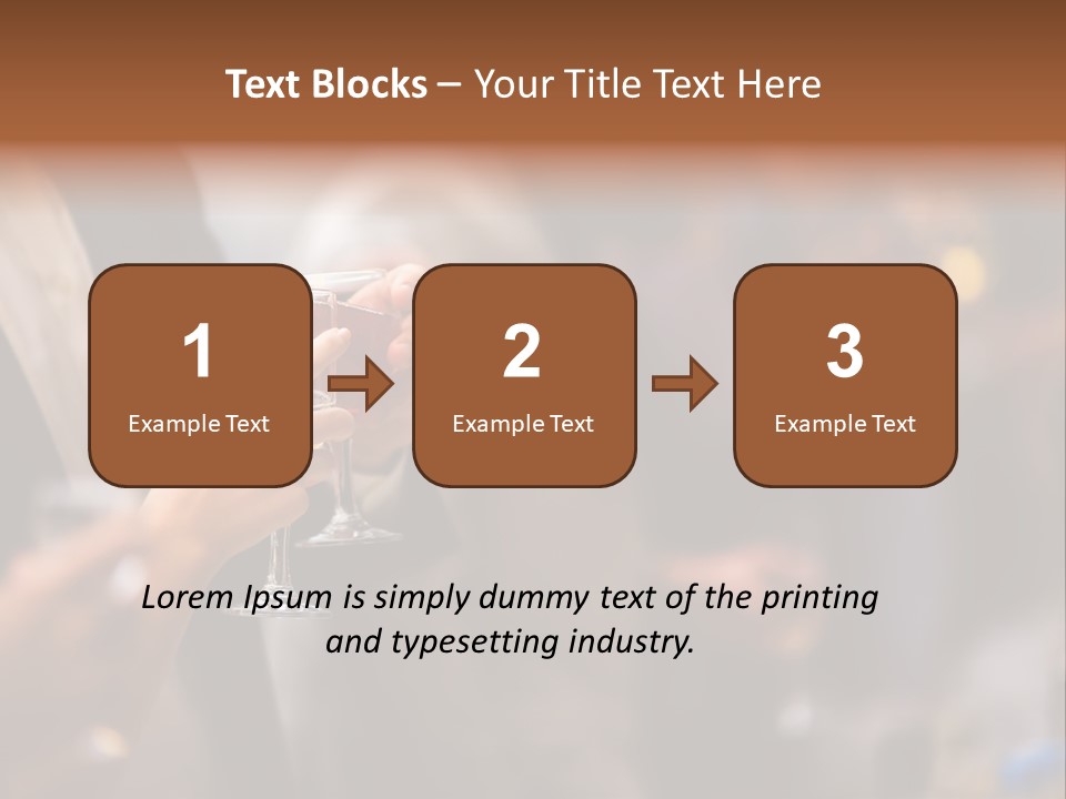 Xmas Table Romance PowerPoint Template
