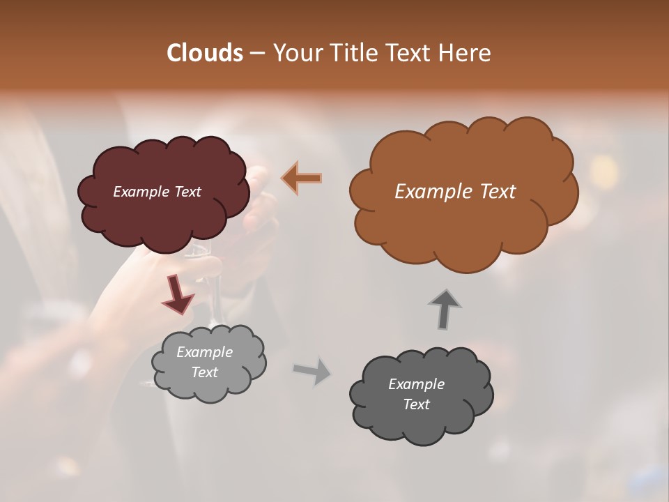 Xmas Table Romance PowerPoint Template