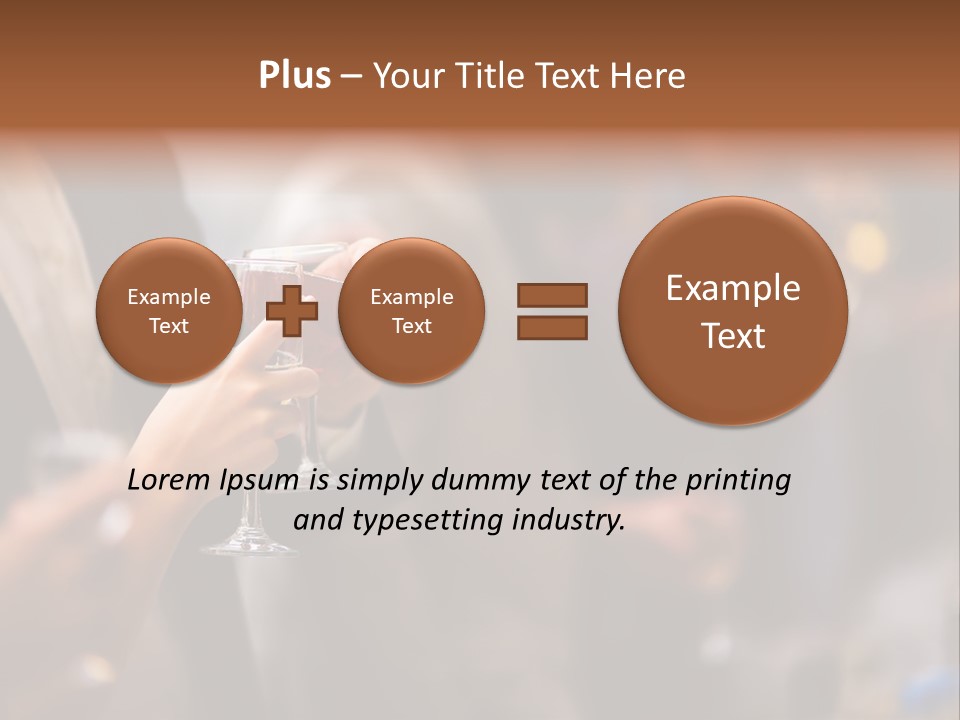Xmas Table Romance PowerPoint Template