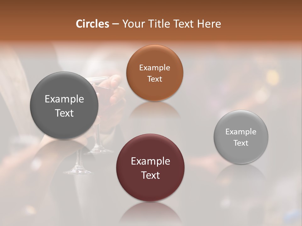 Xmas Table Romance PowerPoint Template