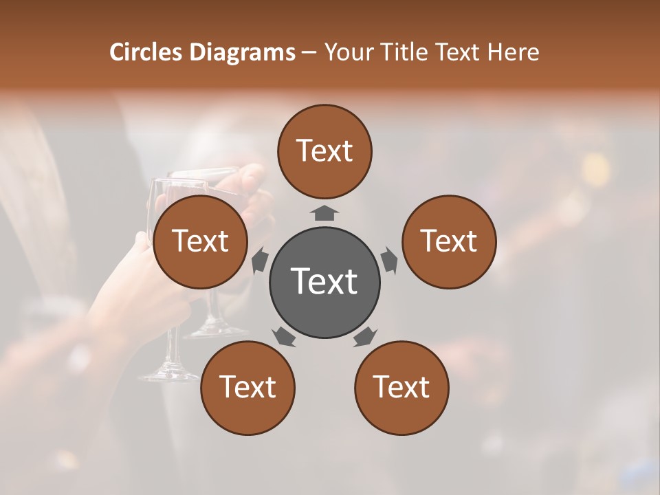 Xmas Table Romance PowerPoint Template