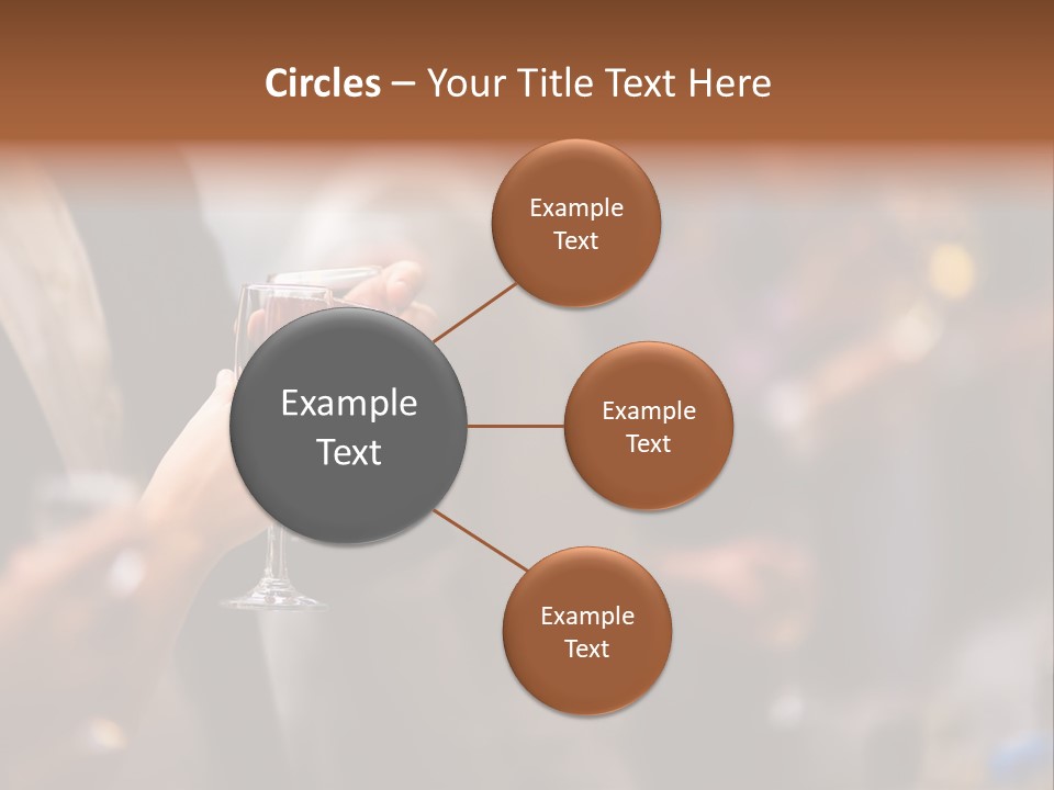 Xmas Table Romance PowerPoint Template