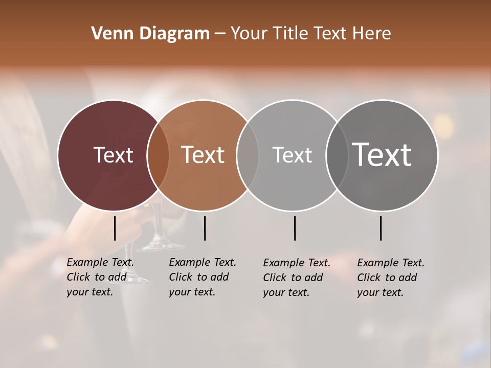 Xmas Table Romance PowerPoint Template
