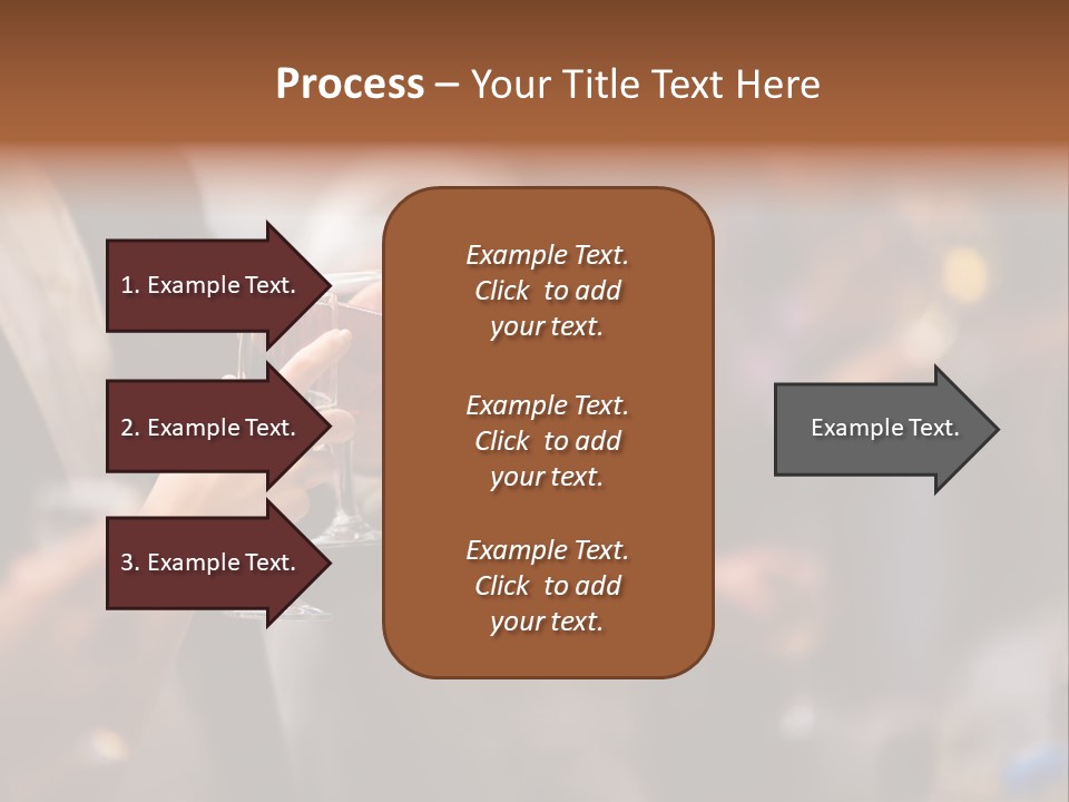 Xmas Table Romance PowerPoint Template