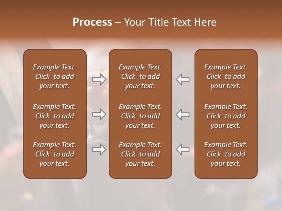 Xmas Table Romance PowerPoint Template