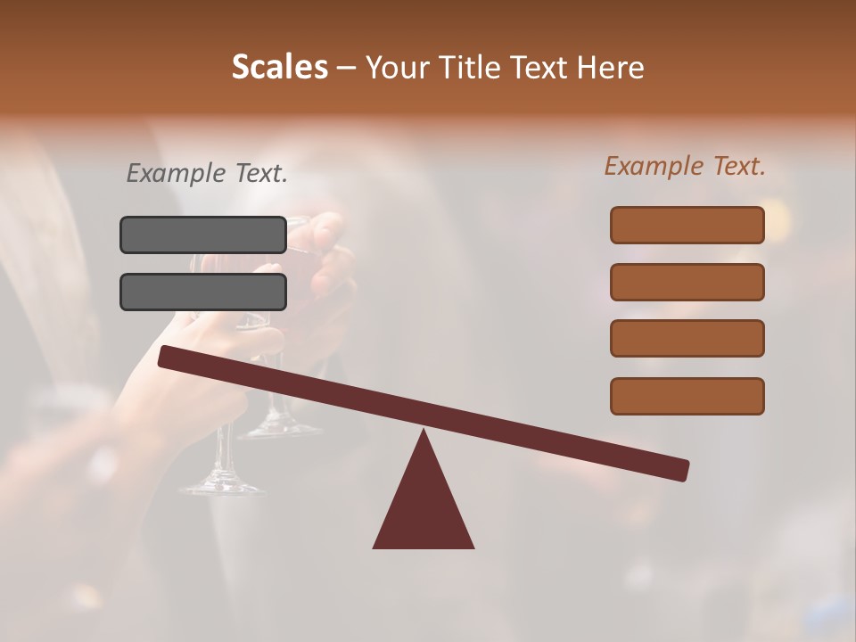 Xmas Table Romance PowerPoint Template
