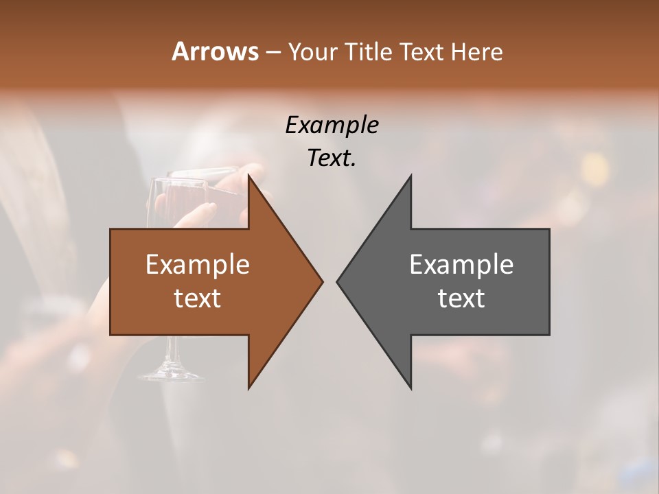 Xmas Table Romance PowerPoint Template