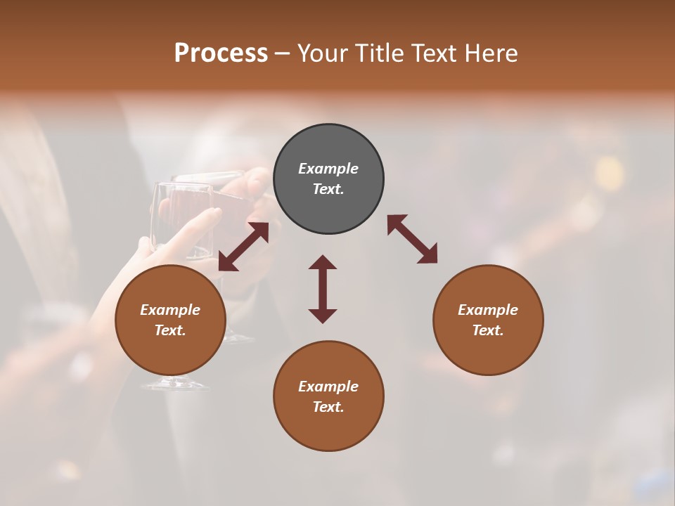 Xmas Table Romance PowerPoint Template
