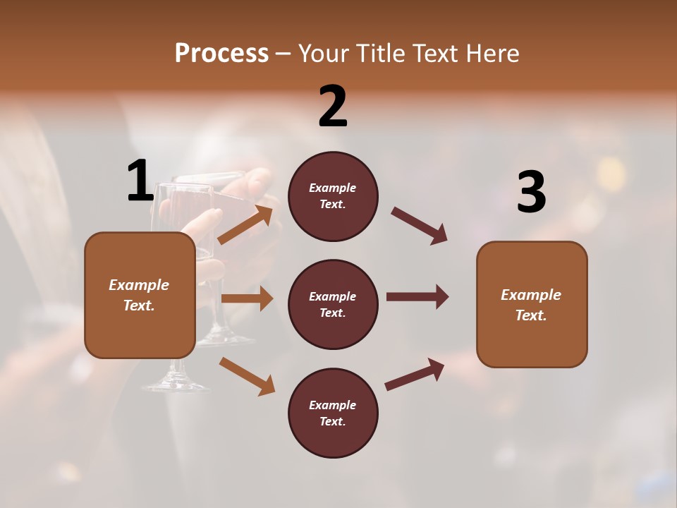 Xmas Table Romance PowerPoint Template