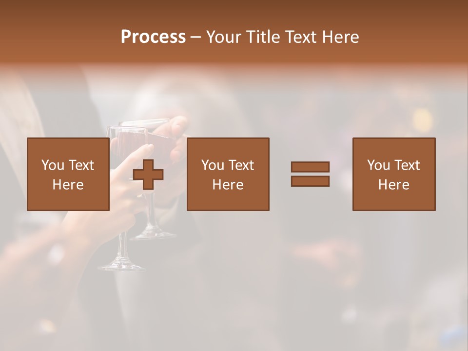 Xmas Table Romance PowerPoint Template
