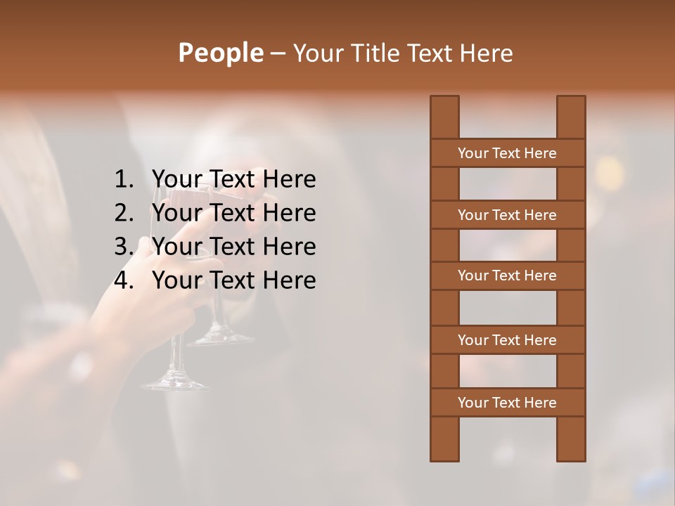 Xmas Table Romance PowerPoint Template