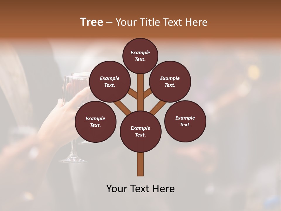 Xmas Table Romance PowerPoint Template