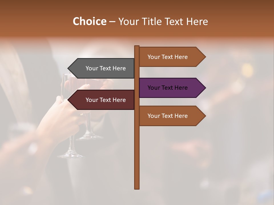 Xmas Table Romance PowerPoint Template