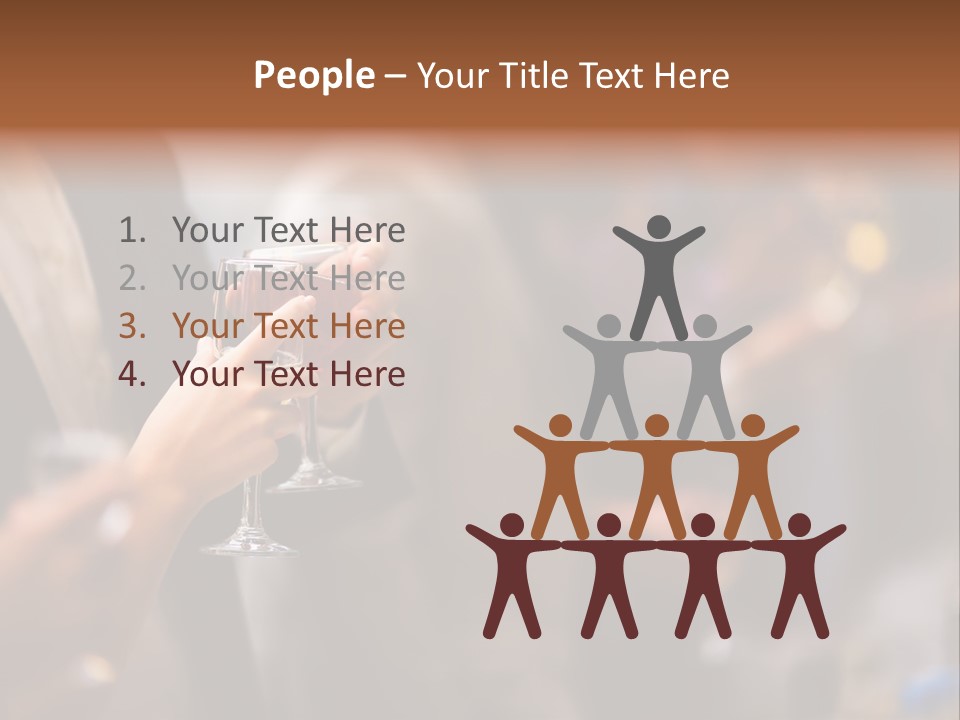 Xmas Table Romance PowerPoint Template