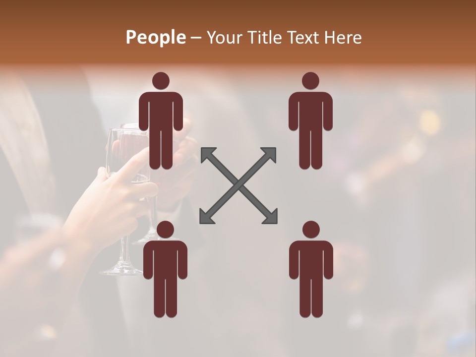 Xmas Table Romance PowerPoint Template