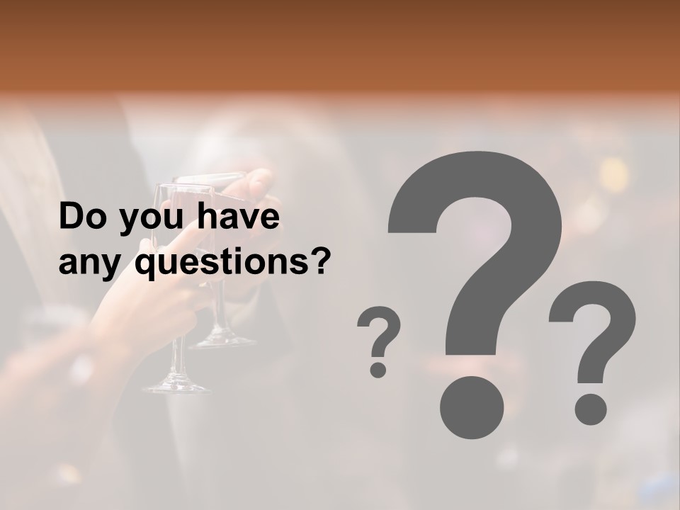 Xmas Table Romance PowerPoint Template