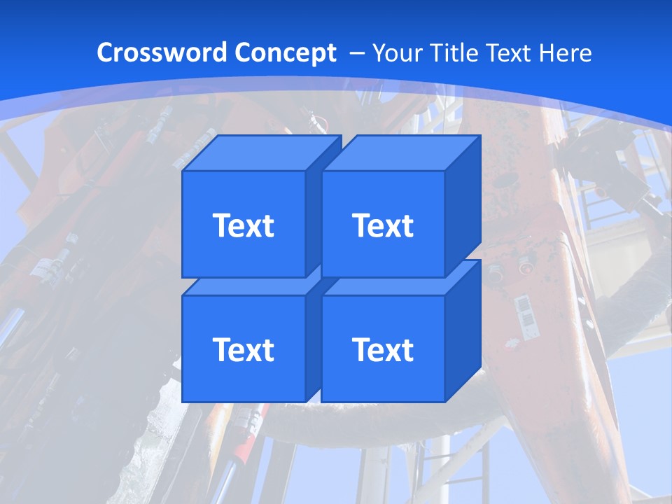 Selective Focus Business Fill In PowerPoint Template