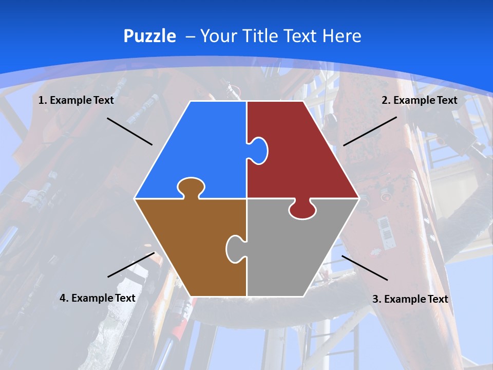 Selective Focus Business Fill In PowerPoint Template