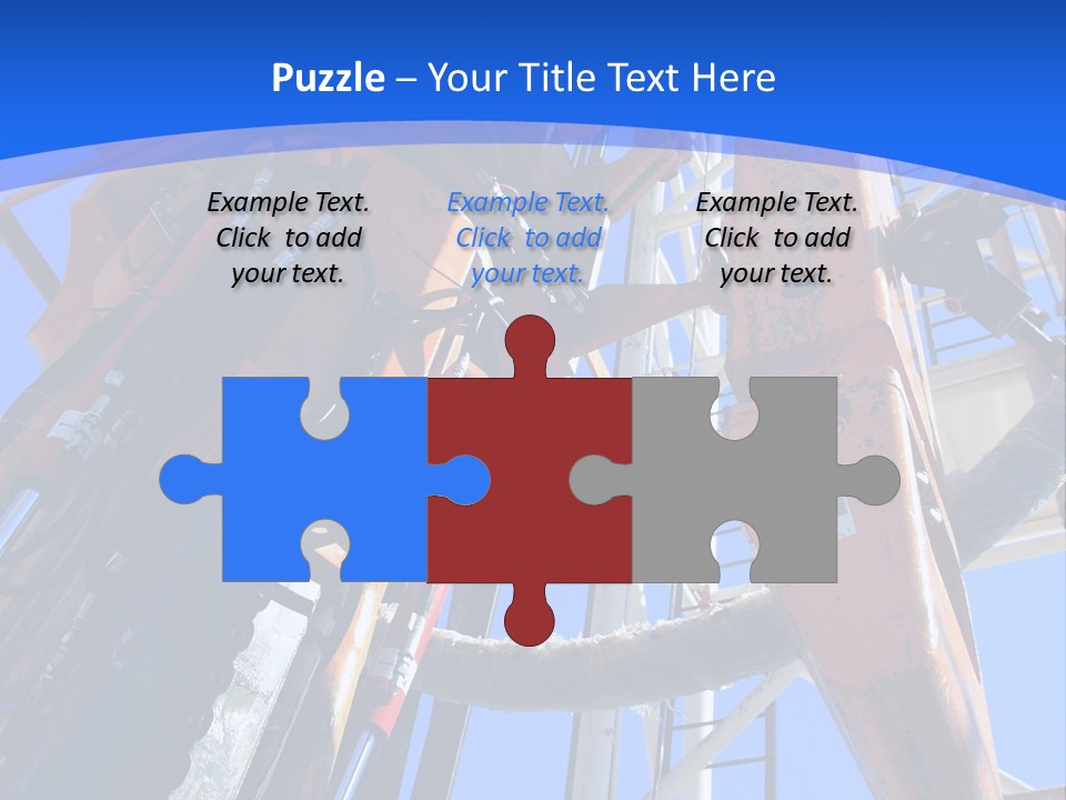 Selective Focus Business Fill In PowerPoint Template