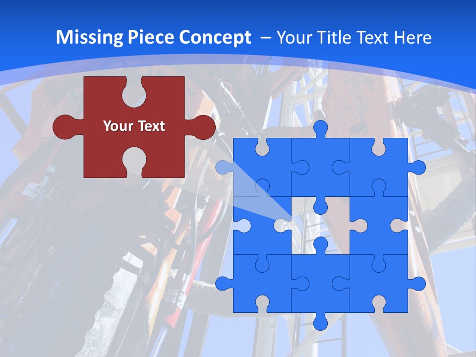 Selective Focus Business Fill In PowerPoint Template