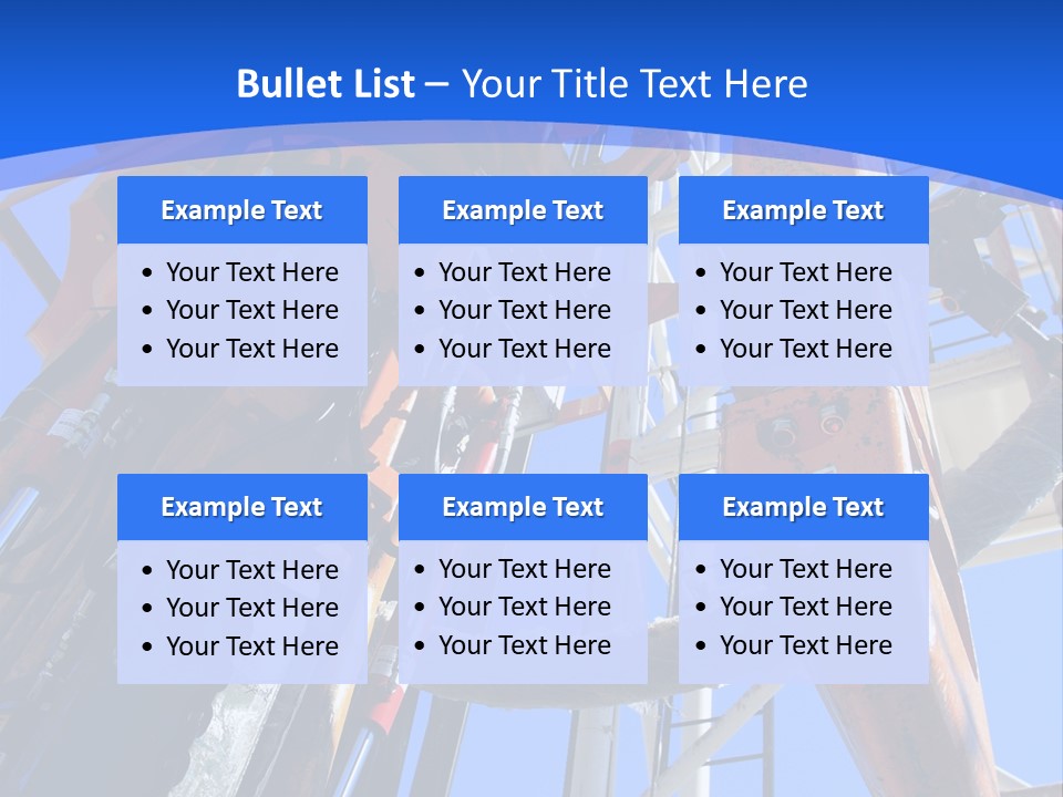 Selective Focus Business Fill In PowerPoint Template