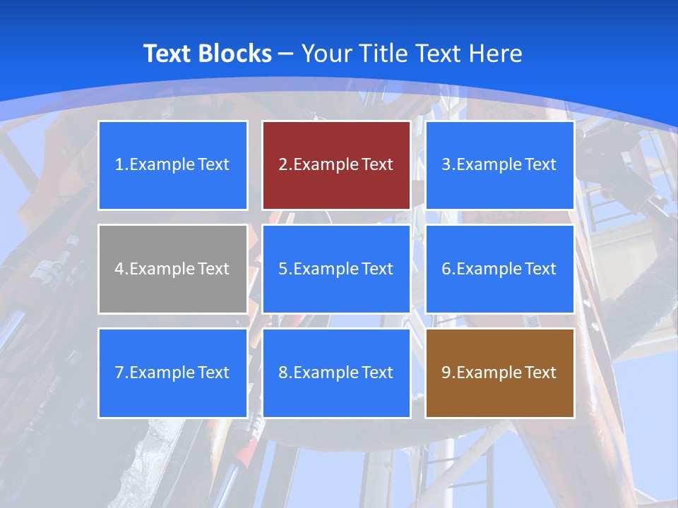Selective Focus Business Fill In PowerPoint Template