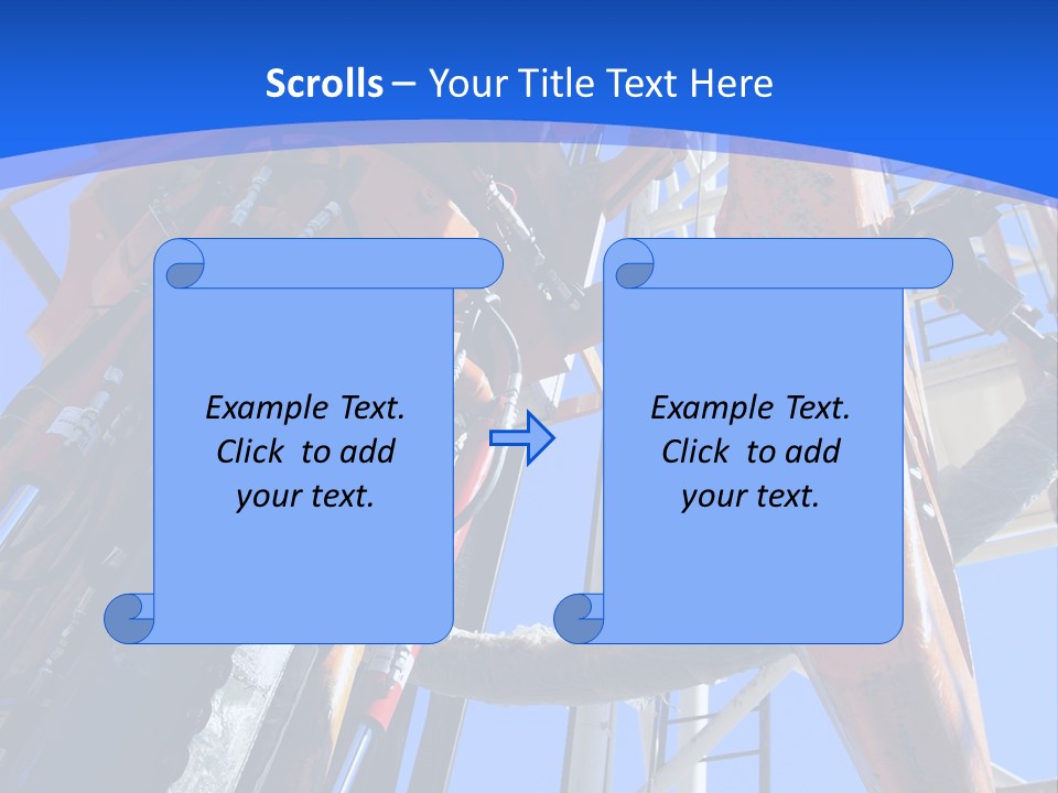 Selective Focus Business Fill In PowerPoint Template
