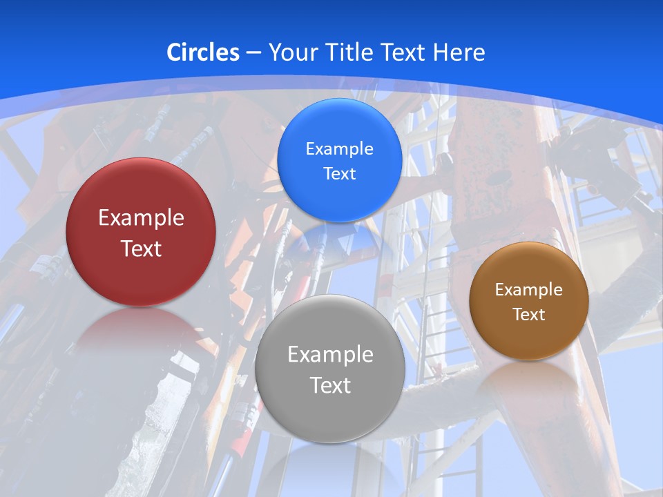 Selective Focus Business Fill In PowerPoint Template