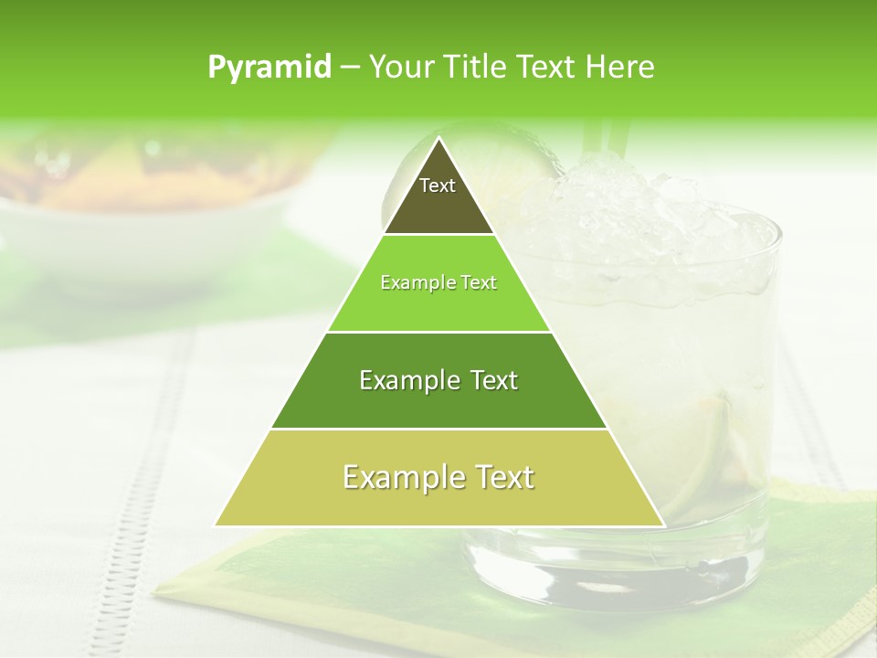 Cocktail Fresh Ice PowerPoint Template