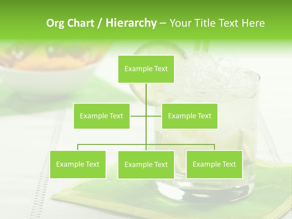 Cocktail Fresh Ice PowerPoint Template