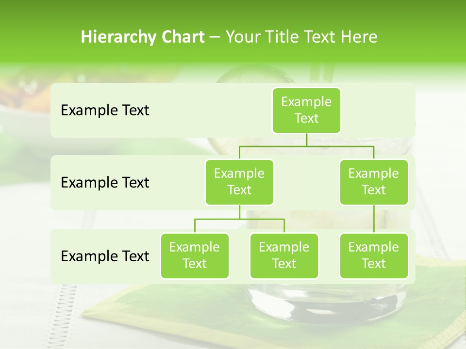 Cocktail Fresh Ice PowerPoint Template