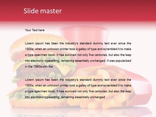 Meal Red Potato PowerPoint Template