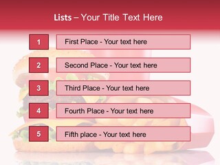 Meal Red Potato PowerPoint Template