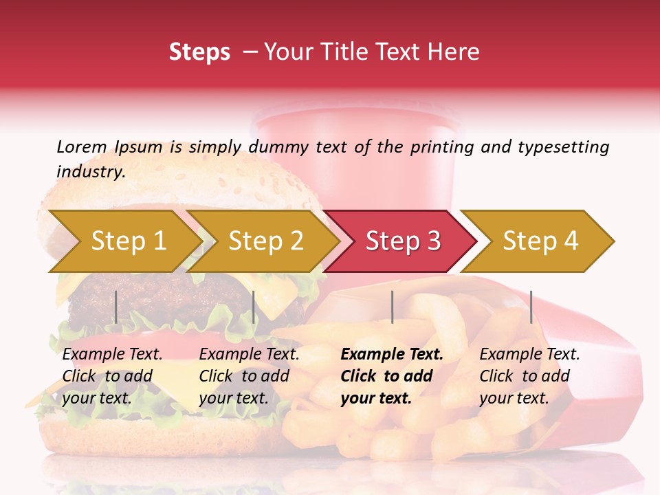 Meal Red Potato PowerPoint Template
