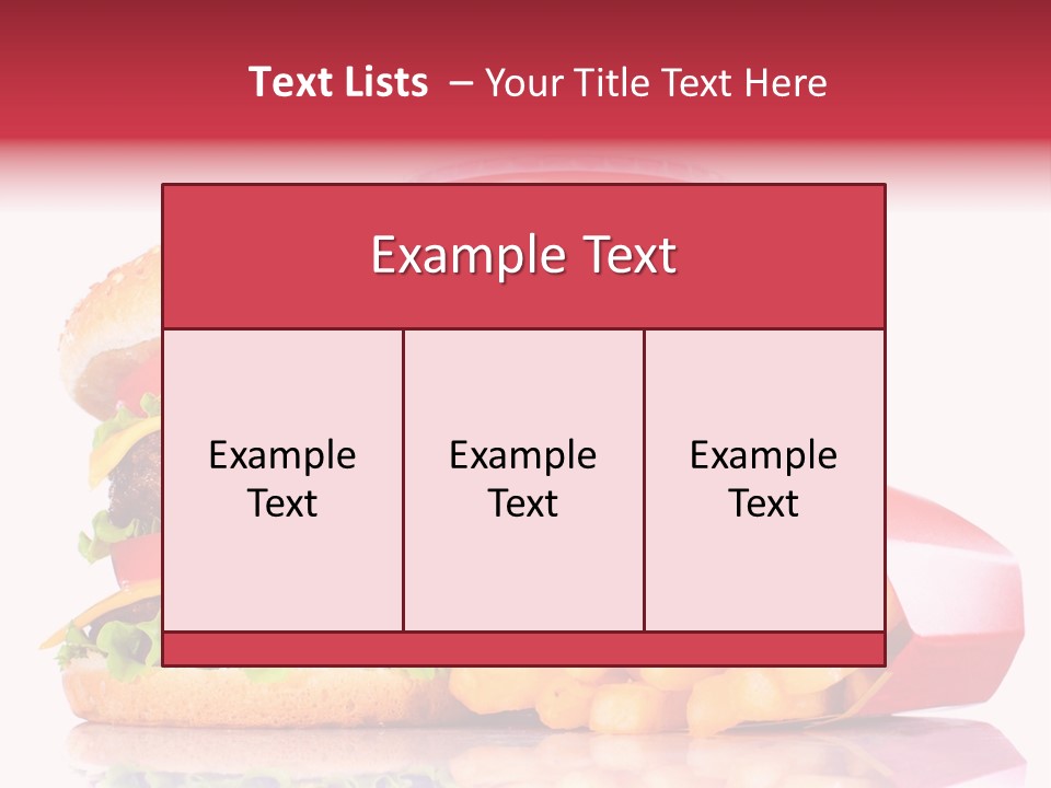 Meal Red Potato PowerPoint Template